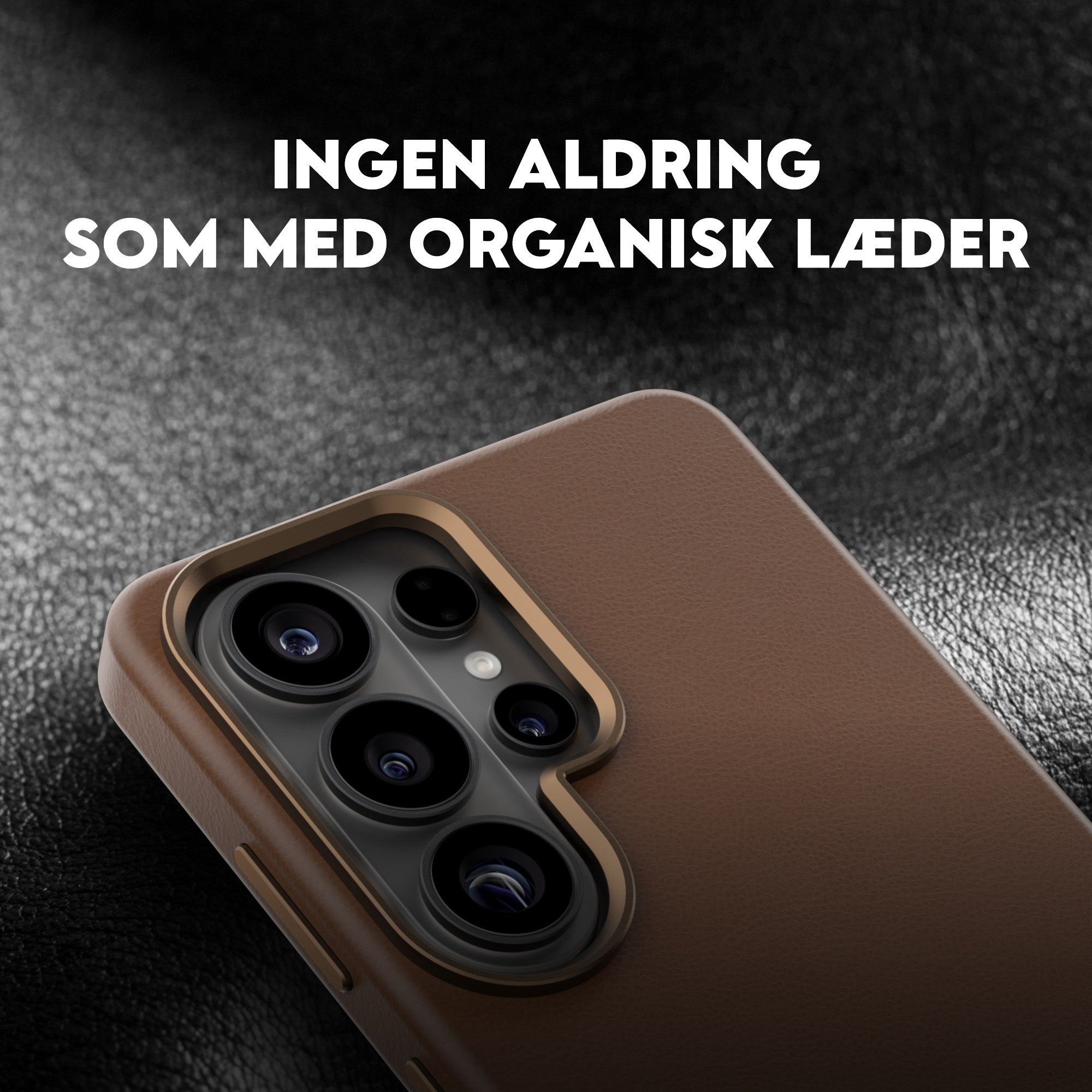 CARE™ by PanzerGlass® Solo Case Brun m. Qi Samsung Galaxy S26 Ultra